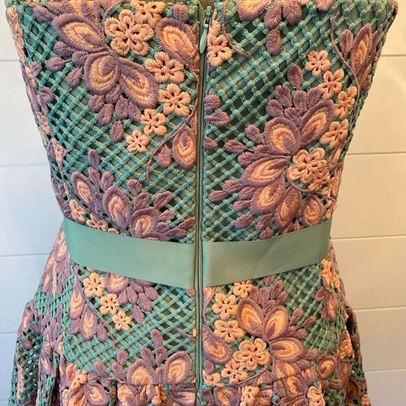 SHOSHANNA MIDNIGHT ESTER DRESS MINI COCKTAIL DRESS SIZE 12 - Picture 6 of 11